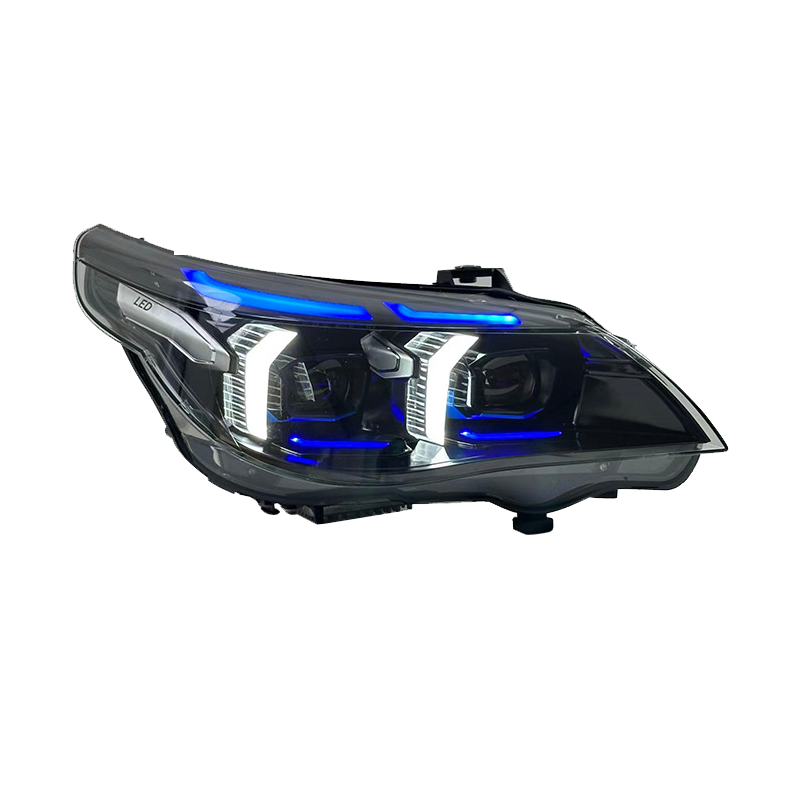 Headlights for BMW 5 Series E60 (2003–2010), Snake Eye Projector Lens Modified Headlamp Assembly