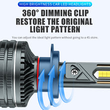Load image into Gallery viewer, LED Headlight Bulbs, H11/H4/9005 (HB3)/9006 (HB4) Compatible, 140W 65800 LM 6000K (2-Pack)