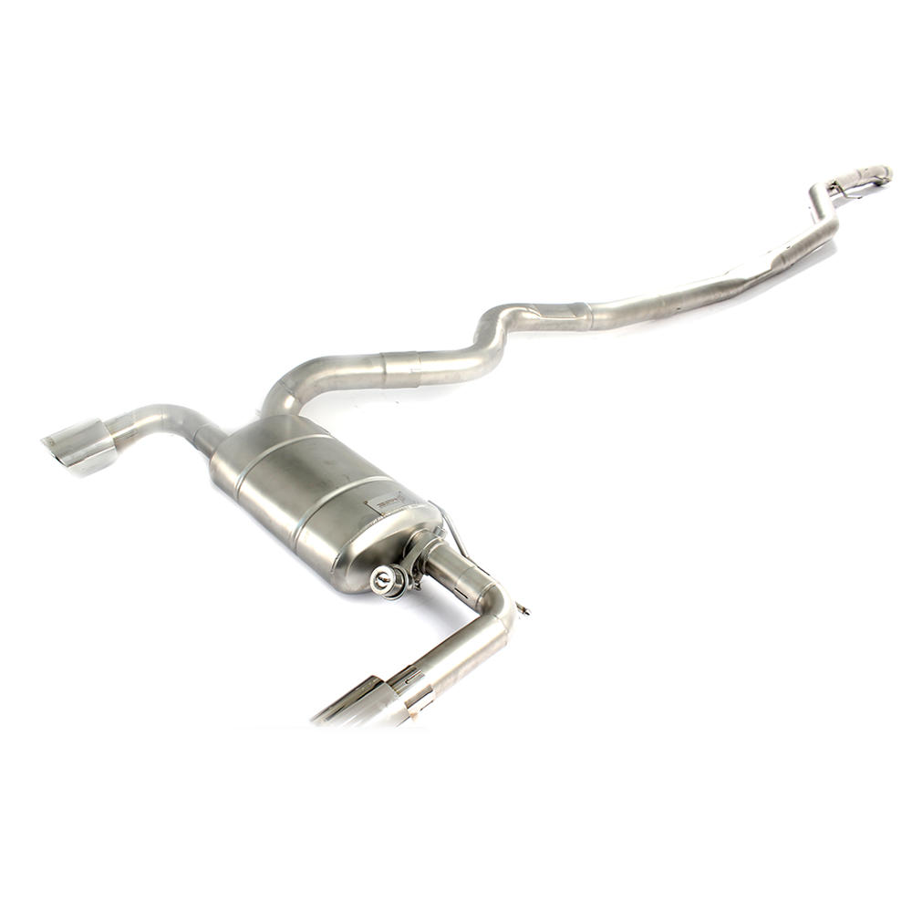 Performance Exhaust System for BMW F30 3 Series 2012–2019 Front & Mid Pipe Valved