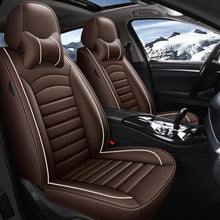 Load image into Gallery viewer, Amancarport Universal Leather Car Seat Covers – 5-Seat Full Set, Waterproof &amp; Luxurious Fit for Most Vehicles