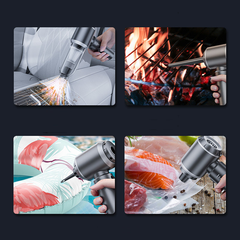 Handheld Cordless Vacuum Cleaner, Car Vacuum Cleaner, Brushless High Power Super Strong Three-speed Adjustment Power Display Vacuum Cleaner, Suitable for Car, Home and Pets