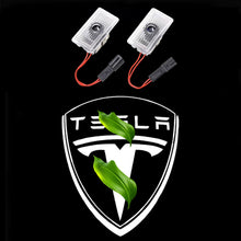 Load image into Gallery viewer, Car Door Lights for Tesla Model 3/Y/X/S Logo Projector,LED Welcome Lights