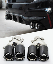 Load image into Gallery viewer, Suitable for BMW 5 Series G30/G38/525/530/540 M Performance Carbon Fiber Exhaust Tailpipe