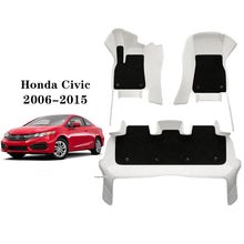 Load image into Gallery viewer, Custom All-Weather Floor Mats for Honda Civic (2006–2015) – Sedan, Coupe &amp; Hatchback