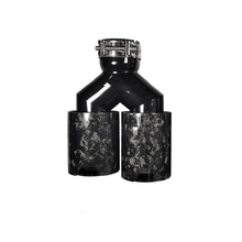 Load image into Gallery viewer, Suitable for BMW M Dual Exhaust Pipe Satin Carbon Fiber Tail Throat