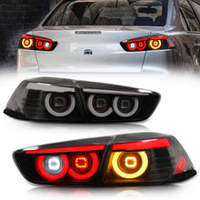 Load image into Gallery viewer, Mitsubishi Lancer EVO X 2008–2020 LED Taillights Assembly, Sequential Turn Signals, Plug &amp; Play
