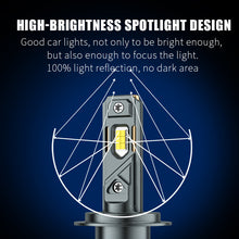 Load image into Gallery viewer, LED Headlight Bulbs, H11/H4/9005 (HB3)/9006 (HB4) Compatible, 140W 65800 LM 6000K (2-Pack)