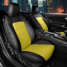 Load image into Gallery viewer, Custom Leather Seat Covers for Ford Mustang Coupe (2015–2025) – Full Set, Sporty Fit
