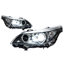 Load image into Gallery viewer, Headlights for BMW 5 Series E60 (2003–2010), Angel Eye Projector Lens Modified Headlamp Assembly