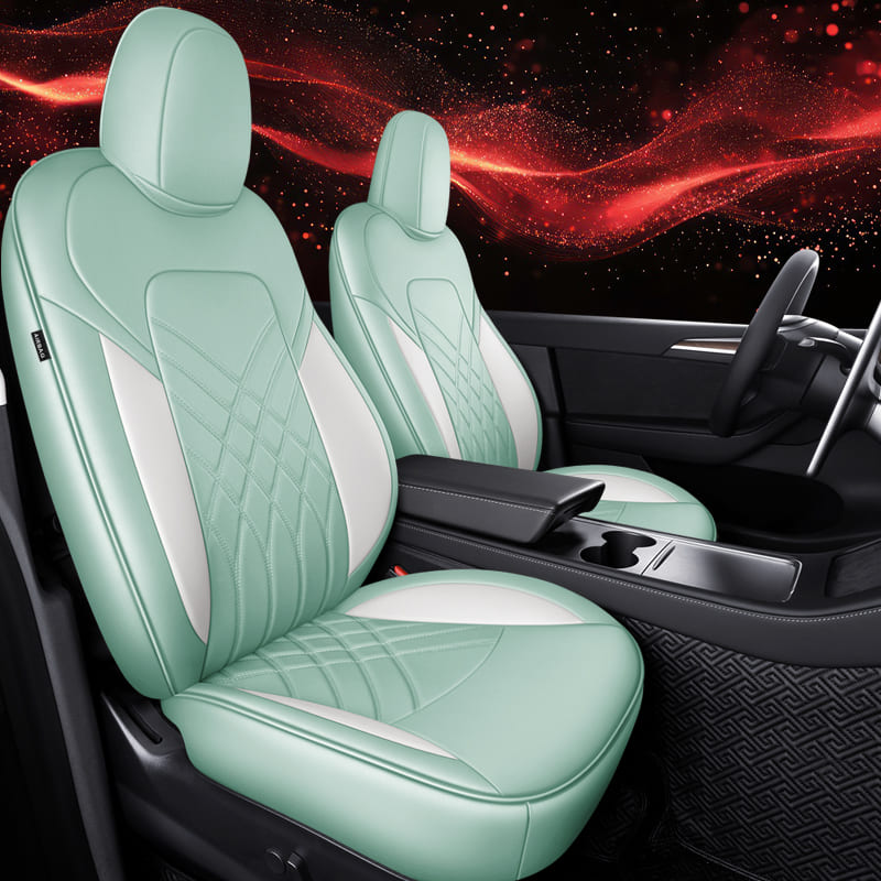 All-Inclusive Custom Tesla Model 3/Highland/Y/Juniper (2016-2025) Leather Car Seat Covers