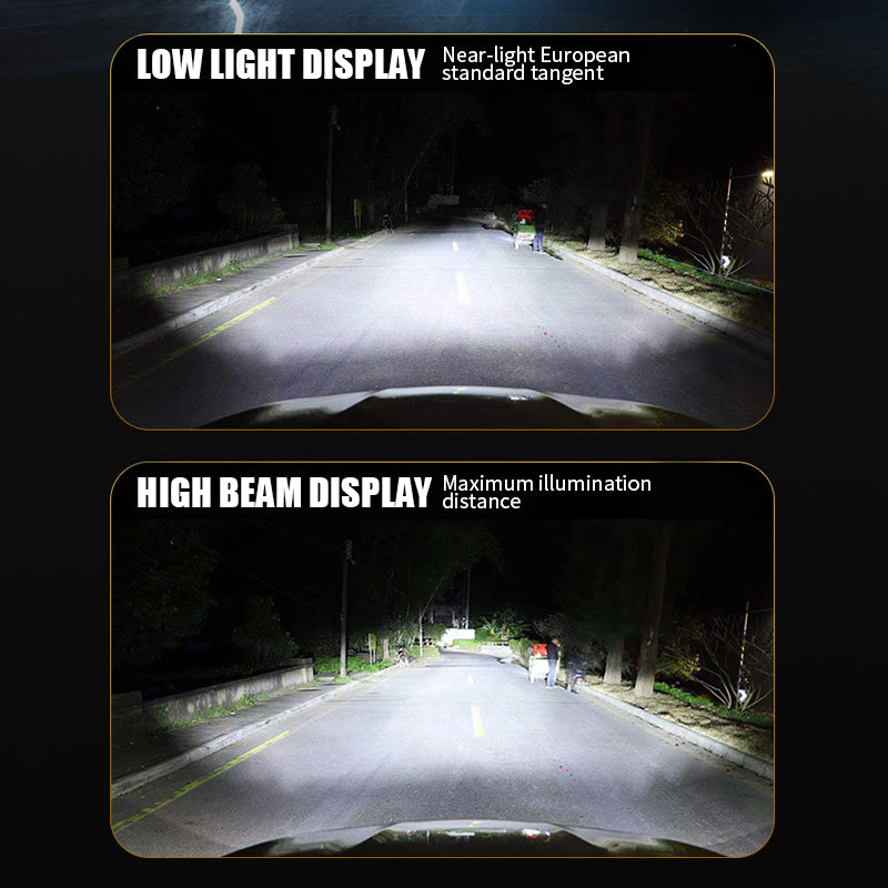 Ultra-Bright LED Headlight Bulbs, H11/H4/9005 (HB3)/9006 (HB4) Compatible, 320W 128600 LM 6000K (2-Pack)