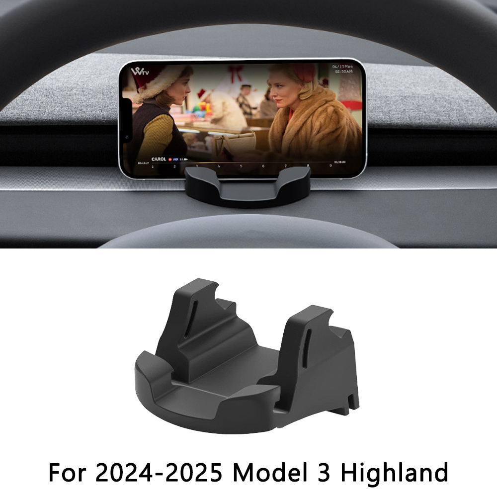 Tesla Model 3/Y Custom Storage Organizer 10-Piece Set - Highland/Juniper Floor Mats+Trunk Bucket+Phone Holder