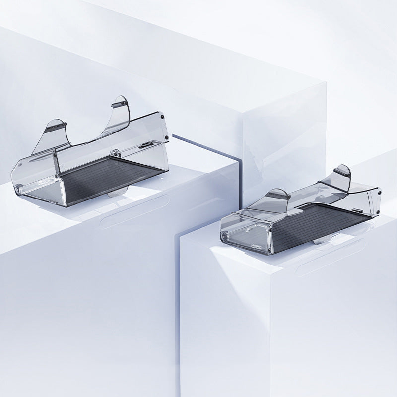 Hidden Foldable Central Control Screen Lower Storage Box for Tesla Model 3/Y