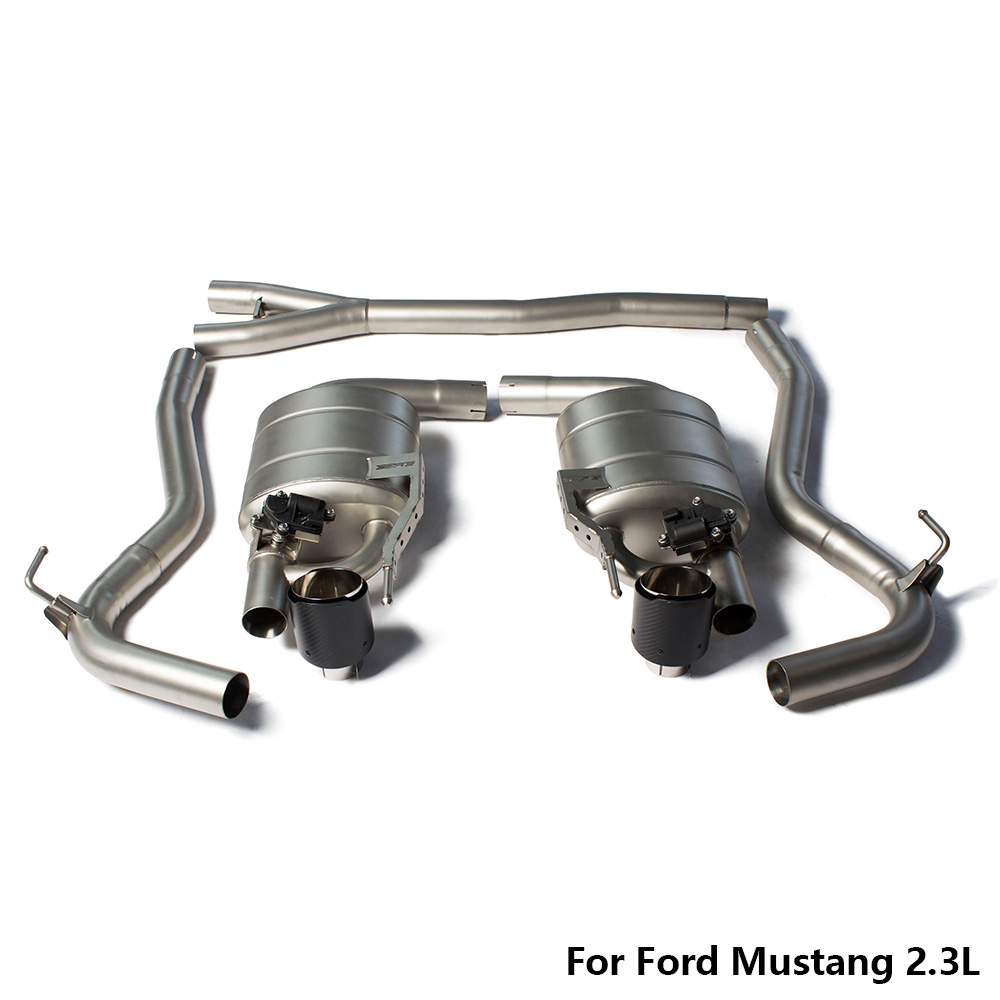 Catback Exhaust Upgrade Kit for 2015–2023 Ford Mustang 2.3L / 5.0L – Stainless Steel or Titanium