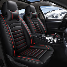 Load image into Gallery viewer, Amancarport Universal Leather Car Seat Covers – 5-Seat Full Set, Waterproof &amp; Luxurious Fit for Most Vehicles