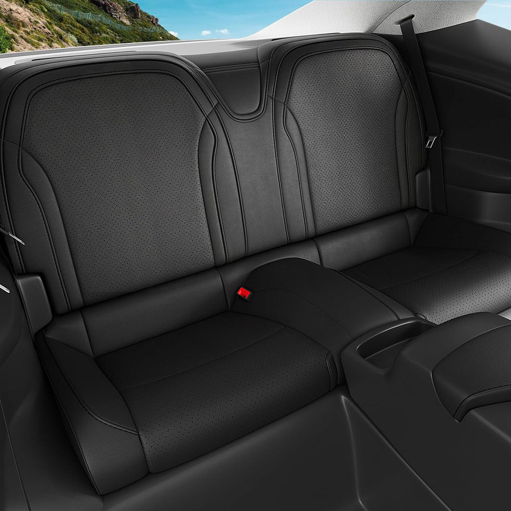 Custom Fit Seat Covers for Chevy Camaro Coupe (LT/LS/RS/SS)(2016-2025) – Full Set, Waterproof Faux Leather