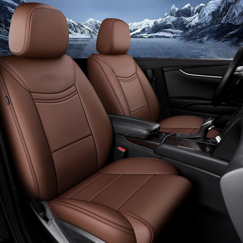 Custom All-Inclusive Leather Car Seat Covers Full Set for Cadillac XT4/ XT5 (2017-2025)
