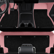 Load image into Gallery viewer, Amancarport for Tesla Model X 2016-2021(5-7 Seats) Luxury Leather All-Weather Floor Mats