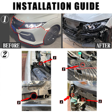 Load image into Gallery viewer, Demon Eye LED Headlights for 2016-2021 Honda Civic 10th Gen Projector Front Lamp Assembly (Pair)