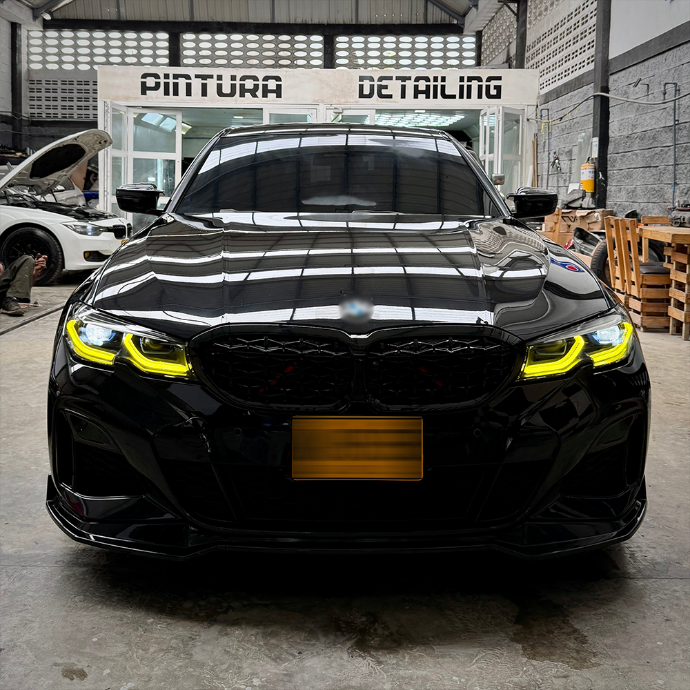 Laser Style Headlights for BMW 3 Series G20/G21 Pre-LCI 2019–2022 Assembly Upgrade, Amber DRL