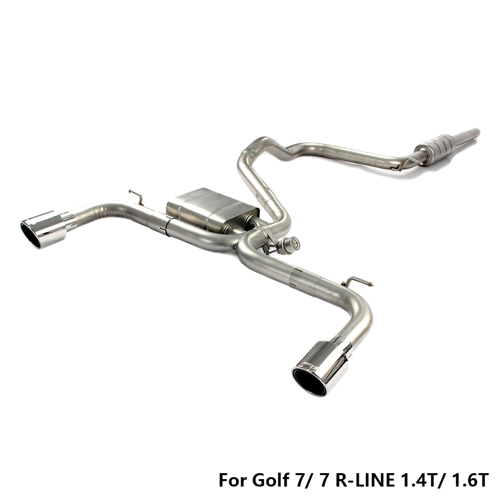 Performance Catback Exhaust for Volkswagen Golf GTI MK7/MK7.5 (2015–2021) – Stainless Steel or Titanium