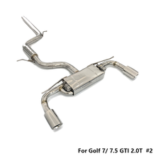 Load image into Gallery viewer, Performance Catback Exhaust for Volkswagen Golf GTI MK7/MK7.5 (2015–2021) – Stainless Steel or Titanium