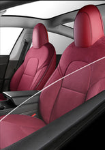 Load image into Gallery viewer, Custom Alcantara Leather Seat Cover For Tesla Model 3/Highland/Y/Juniper (2016-2025) - Full Set