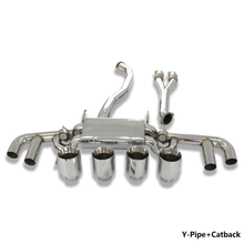 Load image into Gallery viewer, For Nissan GTR R35 2008–2023 Stainless Steel Full Exhaust System with Valves