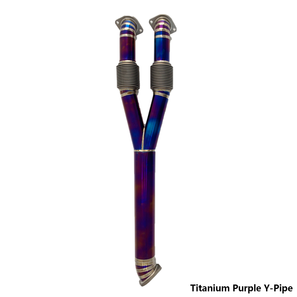 Titanium Exhaust System for Nissan GTR R35 (2008–2023) Non-Valved