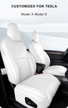 Load image into Gallery viewer, For Tesla Model S/X Seat Covers 2012–2024 5–7 Seat Nappa Leather Full Set