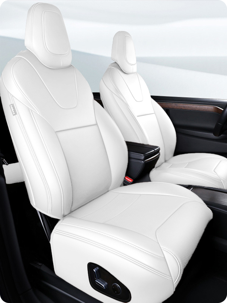 For Tesla Model S/X Seat Covers 2012–2024 5–7 Seat Nappa Leather Full Set