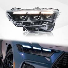Load image into Gallery viewer, For Ford Mustang S650 Headlight Assembly 2023–2025 Sequential Turn Signal Plug &amp; Play