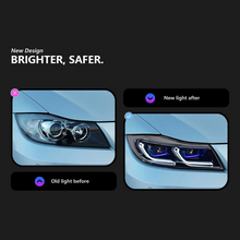 Load image into Gallery viewer, Applicable to 2005-2012 BMW 3 Series E90 LED Lens Headlights Assembly Upgrade Version, Streamer Turn Signal