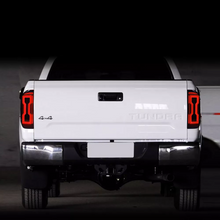 Load image into Gallery viewer, 2014–2020 Toyota Tundra LED Tail Lights with Sequential Turn Signal, Smoked Lens, Start-up Animation (Pair)