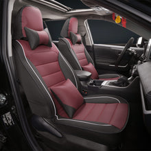 Load image into Gallery viewer, Amancarport® Universal Faux Leather Car Seat Covers – 5-Piece Waterproof Seat Protector for Most Vehicles