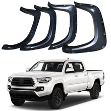 Load image into Gallery viewer, Fender Flares for 2005–2023 Toyota Tacoma – Pocket-Riveted Matte Black
