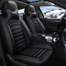 Load image into Gallery viewer, Amancarport Universal Leather Car Seat Covers – 5-Seat Full Set, Waterproof &amp; Luxurious Fit for Most Vehicles