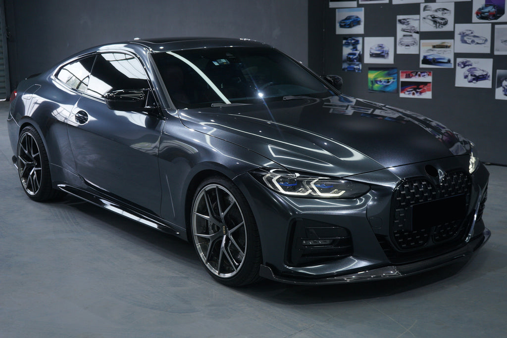 Laser Style Headlights for BMW 4 Series G22 G23 G26 G8x M3 M4 (2021 - Present) Assembly Upgrade, Amber DRL