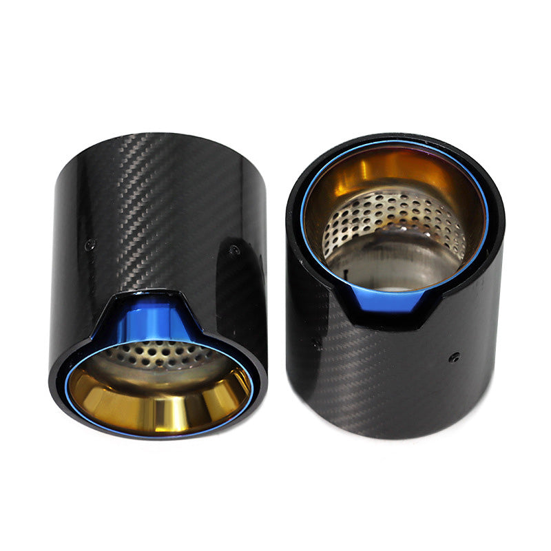 Suitable for BMW M2/M3/M4 G80/G82/G87/F80/F82/F83/F87 Carbon Fiber Exhaust Tailpipe