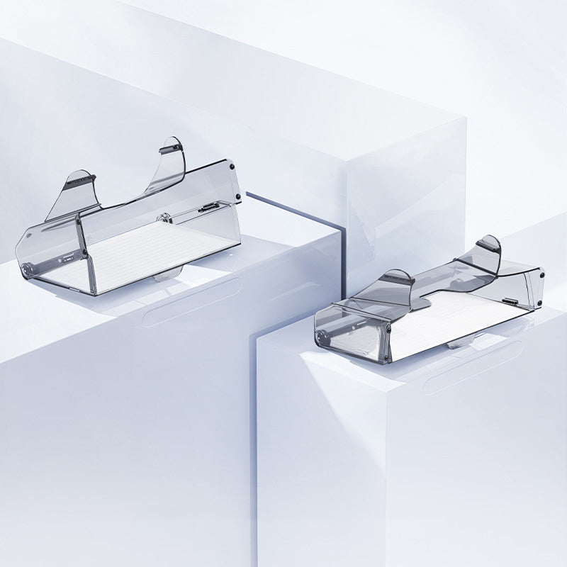 Hidden Foldable Central Control Screen Lower Storage Box for Tesla Model 3/Y