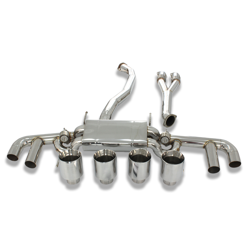 For Nissan GTR R35 2008–2023 Stainless Steel Full Exhaust System with Valves