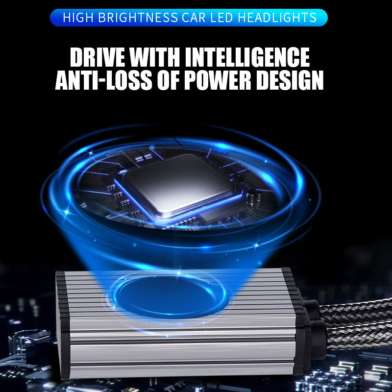 LED Headlight Bulbs, H11/H4/9005 (HB3)/9006 (HB4) Compatible, 140W 65800 LM 6000K (2-Pack)