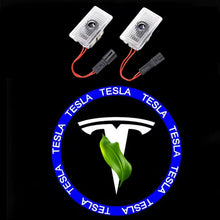 Load image into Gallery viewer, Car Door Lights for Tesla Model 3/Y/X/S Logo Projector,LED Welcome Lights