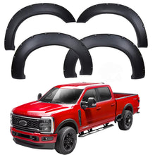 Load image into Gallery viewer, Fender Flares for 1999–2016 Ford F-250 &amp; F-350 Super Duty – Rough Textured Bolt-Riveted Style (4-Piece)