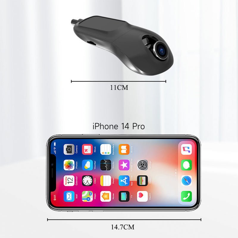 Dash Camera Kit 4K Resolution with Front, Rear Cameras, GPS