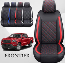 Load image into Gallery viewer, Custom Fit Leather Car Seat Covers Full Set For Nissan Frontier (2005-2026)