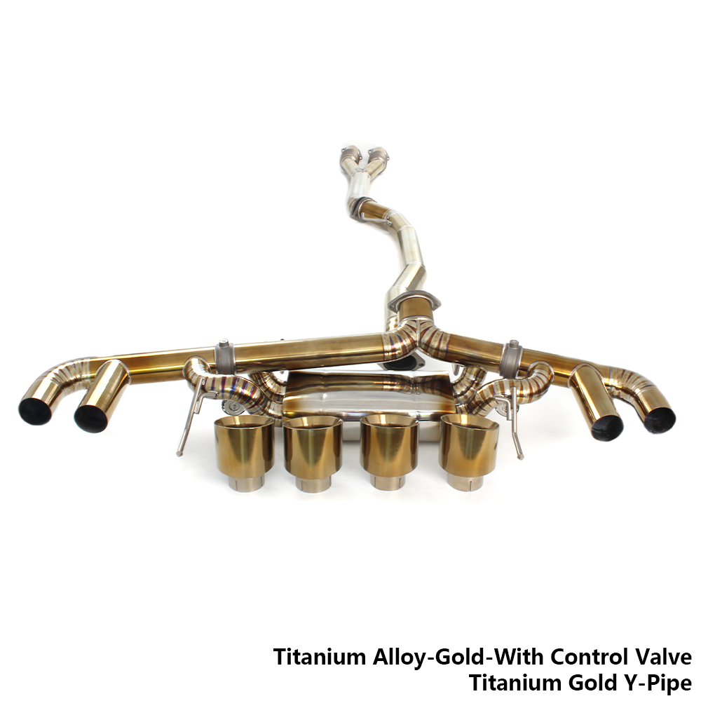 For Nissan GTR R35 2008–2023 Titanium Valved Exhaust System – Full Turbo-Back Upgrade