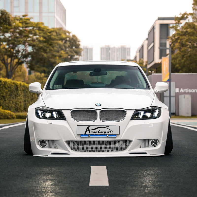 LED Headlights for BMW E90 (2005–2012) – Snake Eyes Style,  Projector Lens