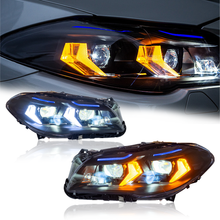 Load image into Gallery viewer, Suitable for BMW 5 Series F10/F18 LED Retrofit Dual Beam Lens Headlight Assembly 2011-2017 – Factory HID Models Only