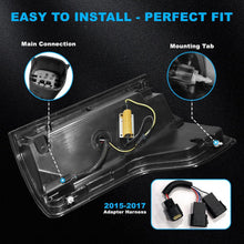 Load image into Gallery viewer, 2015–2020 Ford F-150 LED Tail Lights with Starting Animation, Smoked Lens, DOT Approved (Pair)